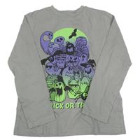 Sivé tričko s obrázkom H&M