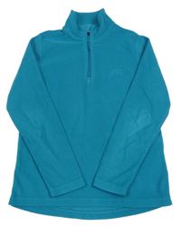 Azurová fleecová funkčná mikina Me´ru