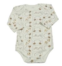 Bílo-hnědé kostkované body s medvědy