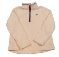 Lososová fleecová funkčná mikina Quechua