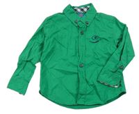 Zelená košeľa so smajlíkom Kiki&Koko