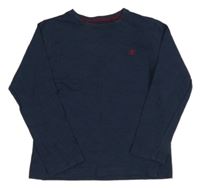 Tmavomodré tričko zn. Next