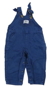 Modré na traké rifle s nápisom