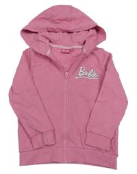 Ružová prepínaci mikina s kapucí - Barbie