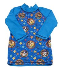 Modré UV triko s Paw Patrol Nickelodeon