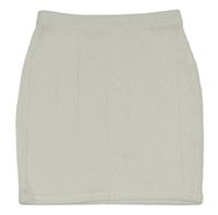 Biela vzorovaná sukňa