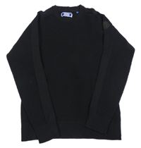 Čierny rebrovaný sveter Jack&Jones