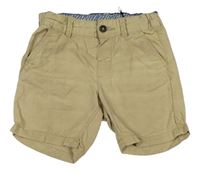 Béžové chino plátenné kraťasy H&M