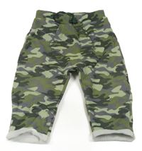 Army zateplené tepláky s kapsou Ergee