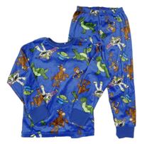 Zafírové plyšové pyžama s Toy Story zn. George