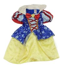 Kostým - Modro-žluto-červené šaty - Sněhurka