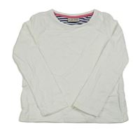 Smetanové triko Next