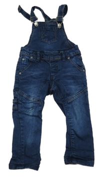 Tmavomodré riflové laclové kalhoty KIDS