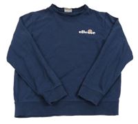 Tmavomodrá mikina s logem ellesse