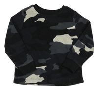 Army fleecová pyžamová mikina M&S