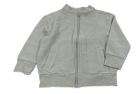 Sivá melírovaná prepínaci mikina Next