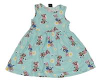 Belasé šaty s Minnie a Daisy a kopretinami Disney