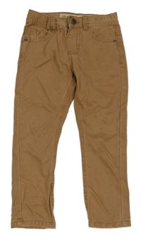 Hnědé slim rifle Denim Co.