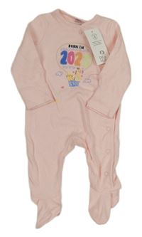 Nové - Ružový overal s balónem so zvířaty F&F