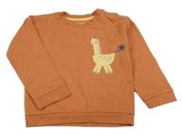 Hnedá mikina s žirafou Nutmeg