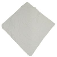 Bílá froté osuška s kapucí