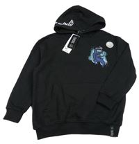 Nové - Černá mikina s Among Us a kapucí George