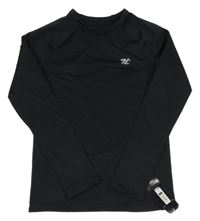 Nové - Černé sportovní triko Dunnes