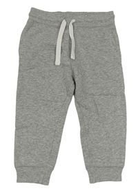 Šedé melírované tepláky H&M