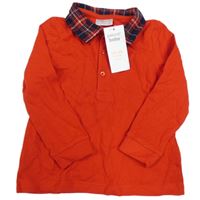 Nové - červené polo triko Pep&Co
