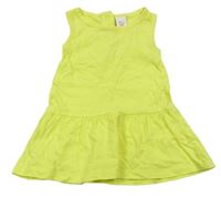 Žlté bavlnené šaty C&A