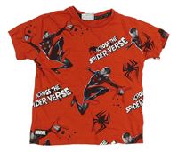 Červené tričko se Spidermany Primark