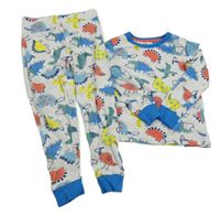 Svetlosivé pyžama s diny Mothercare