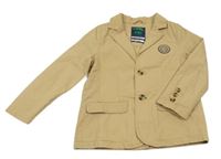 Béžový plátěný jarní kabát Tchibo