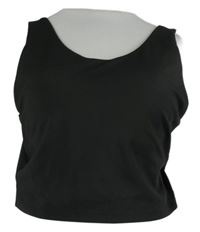 Dámsky čierny crop top