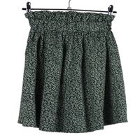 Dámska khaki kvietkovana sukňa Shein