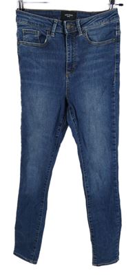 Dámské modré skinny rifle Vero Moda 