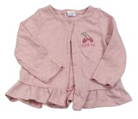 Světlerůžový cardigan s botičkami George