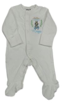 Bílá overal s králíčkem TU