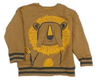 Hnědá mikina se lvem George