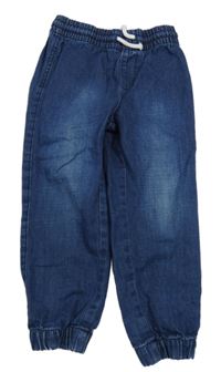 Tmavomodré cuff rifle H&M