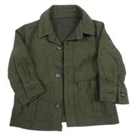 Khaki flaušová košeľová bunda George