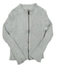 Sivé rebrované prepínaci tričko H&M