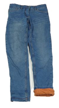 Modré podšité rifle 