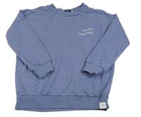 Fialová mikina s nápisom GAP