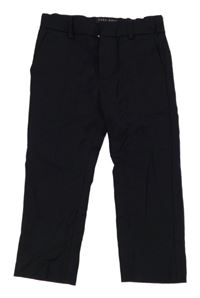 Tmavomodré chino nohavice Zara