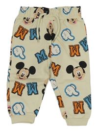 Smetanové tepláky s Mickeym Disney