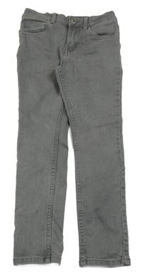 Šedé skinny fit rifle H&M