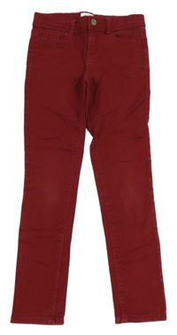 Červené skinny rifle Kiabi