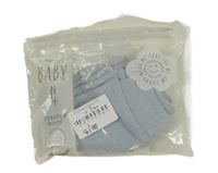 Nové - 2x - Světlemodré bavlněné rukavice George 