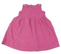 Ružové menšestrové šaty